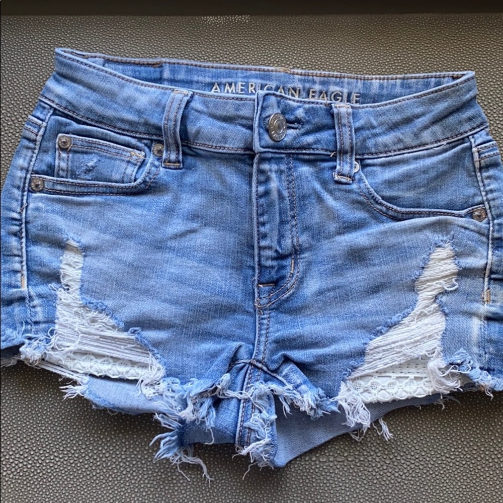 American Eagle Next Level Stretch Shortie Short